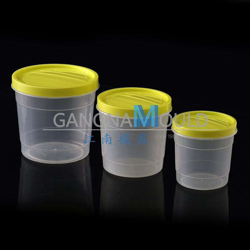 JN-407 薄壁食品容器注塑模具