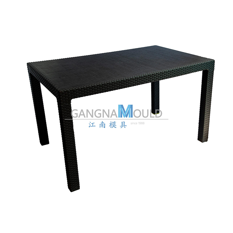 JN-199 家用藤桌塑料模具