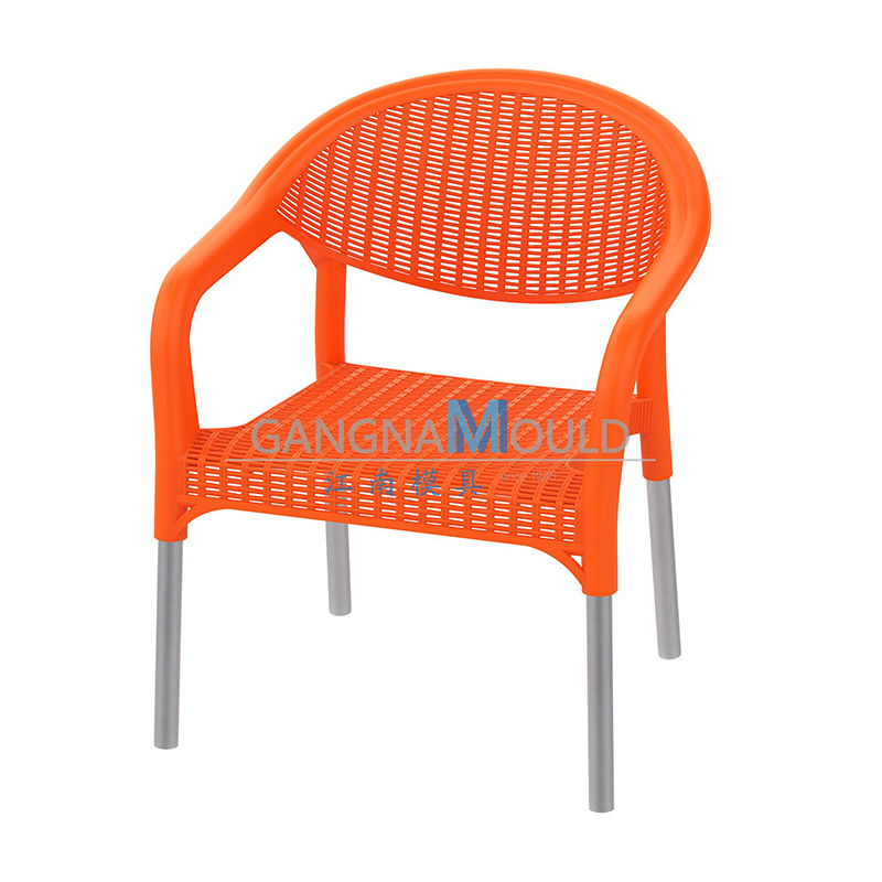 JN-156 花园塑料藤椅注塑模具