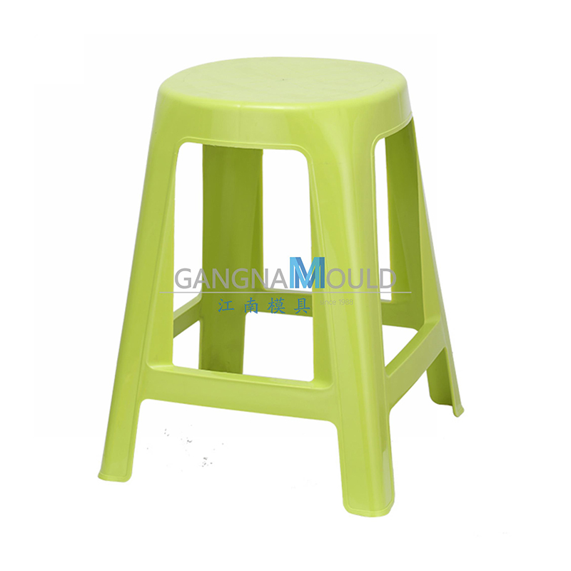 JN-107 现代便携可堆叠塑料凳子模具