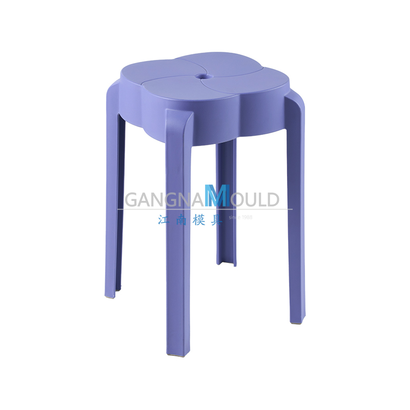 JN-604 彩色轻质塑料堆叠凳模具