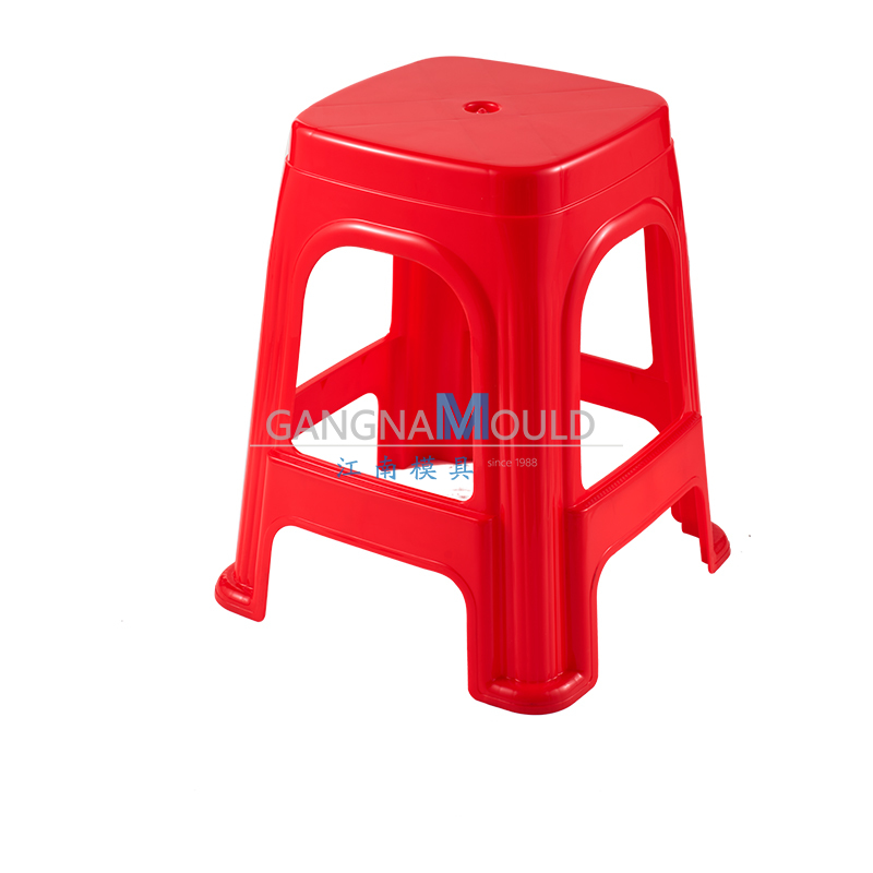 JN-593 现代便携可堆叠塑料凳子模具